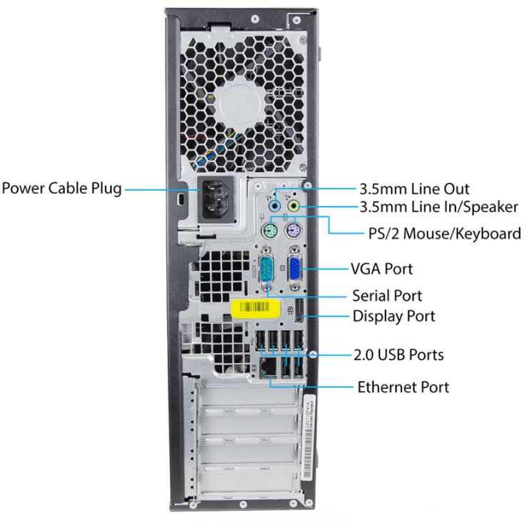 i5 HP Computer HP 8100 SFF PC